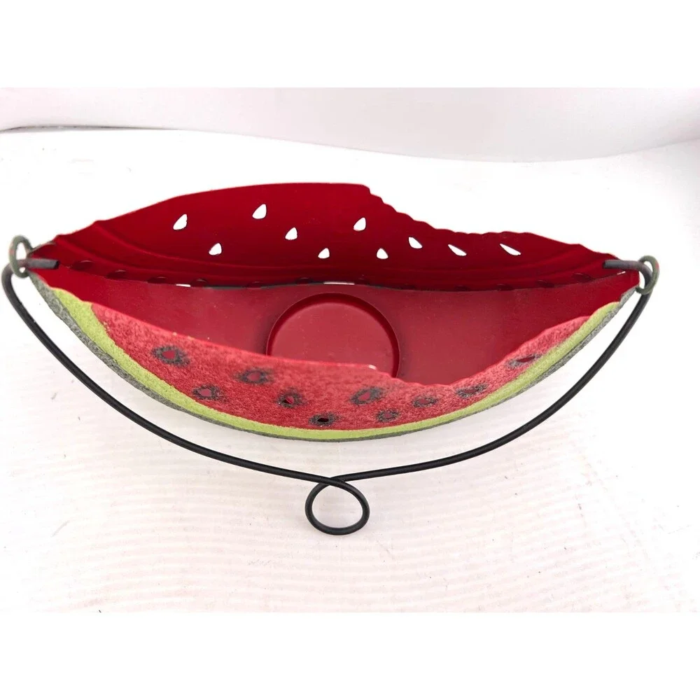 Watermelon Picnic Party Lot Salt & Pepper Shakers Tablecloth Clips Candle Holder